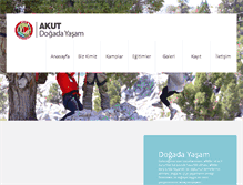 Tablet Screenshot of akutdogadayasam.com